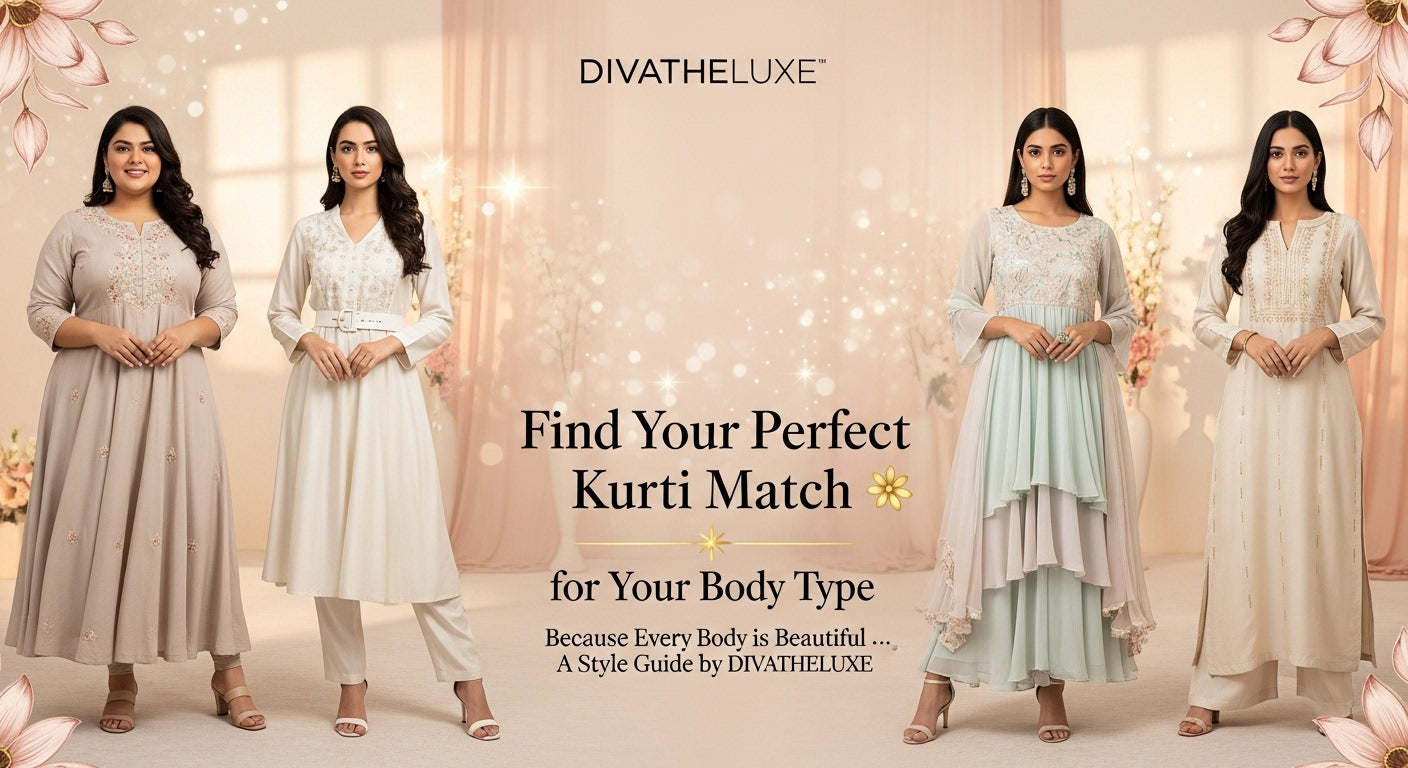 👗 Choosing the Right Kurti Set for Your Body Type