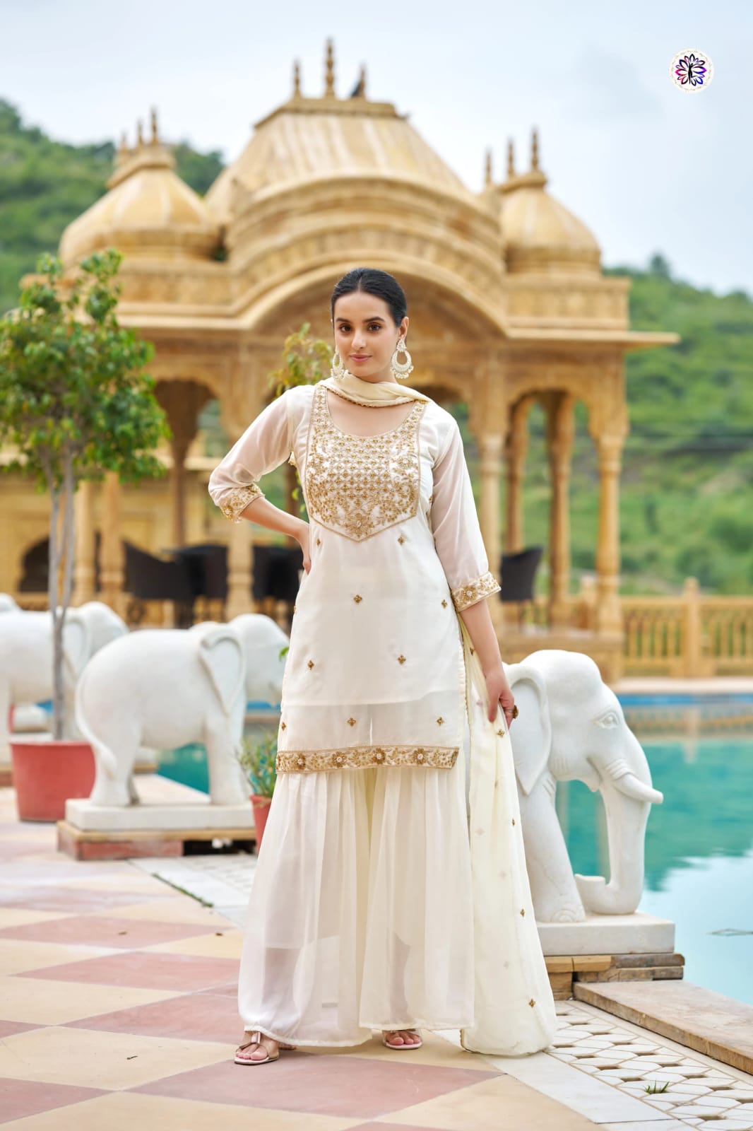Faux Georgette Designer Readymade Collection