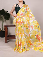 Designer Satin Saree Collection