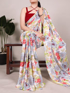 Designer Satin Saree Collection