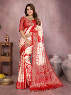 Simran Satin Silk Sibori Printed Saree