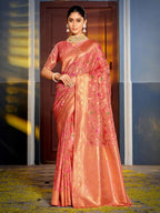 Traditional Wear Stylish Banarasi Silk Saree Collection