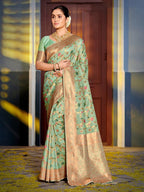Traditional Wear Stylish Banarasi Silk Saree Collection