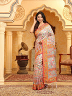 Festive Wear Linen Cotton Fancy Saree Collection