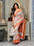 Festive Wear Linen Cotton Fancy Saree Collection