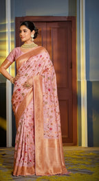 Traditional Wear Stylish Banarasi Silk Saree Collection