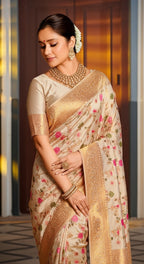 Traditional Wear Stylish Banarasi Silk Saree Collection