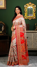 Festive Wear Linen Cotton Fancy Saree Collection